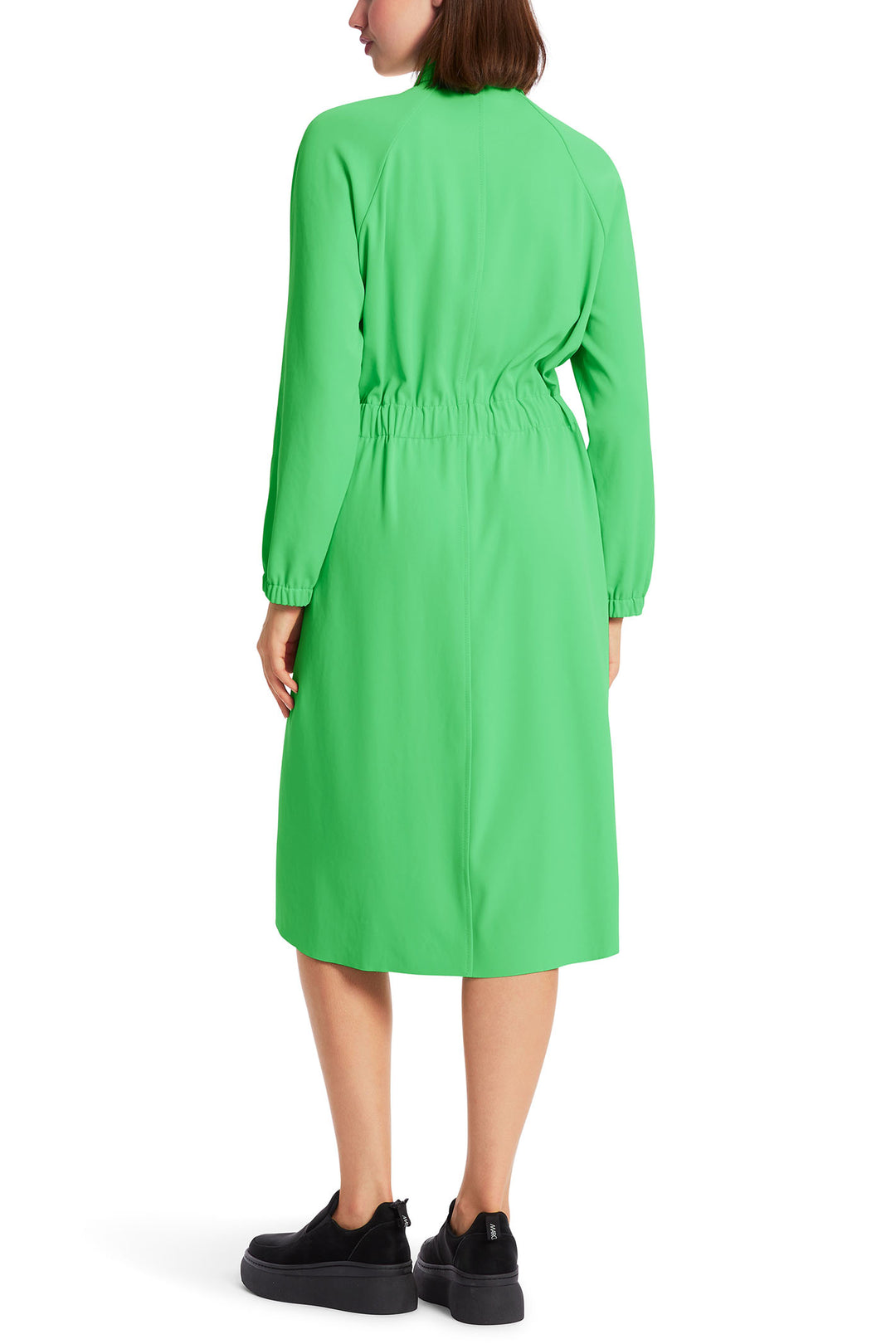 Marc Cain Sports WS 21.14 W28 543 New Neon Green Shirt Dress - Olivia Grace Fashion