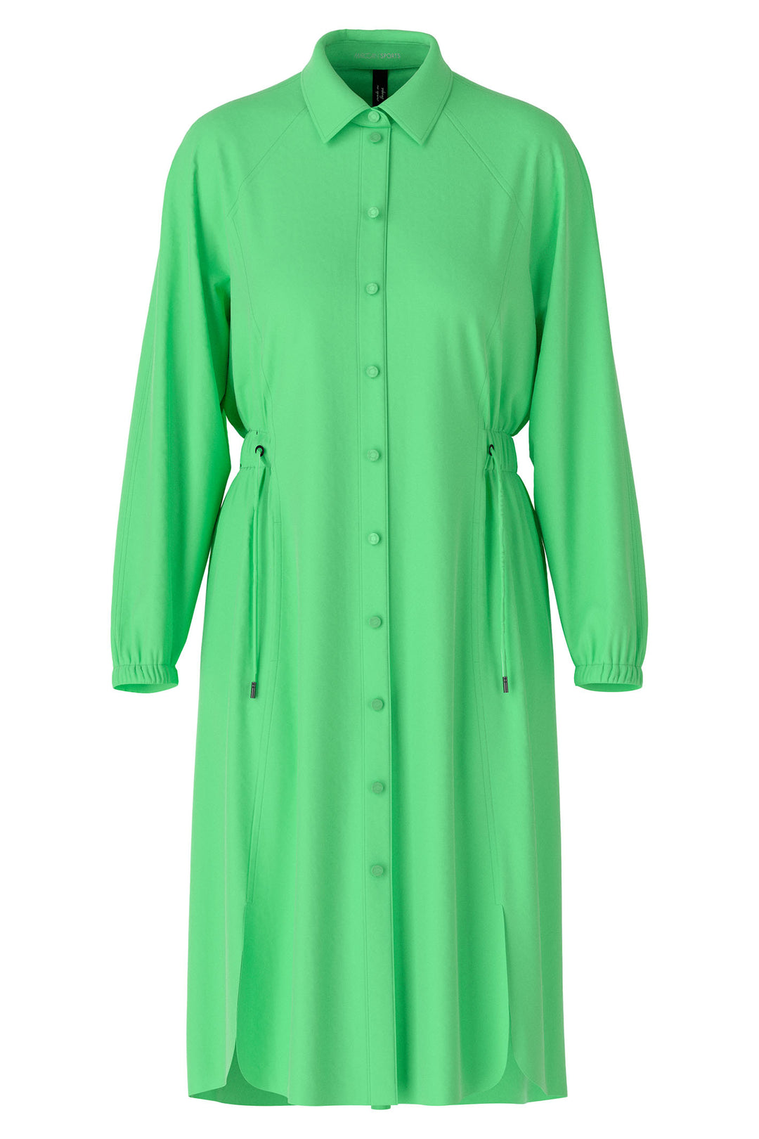 Marc Cain Sports WS 21.14 W28 543 New Neon Green Shirt Dress - Olivia Grace Fashion
