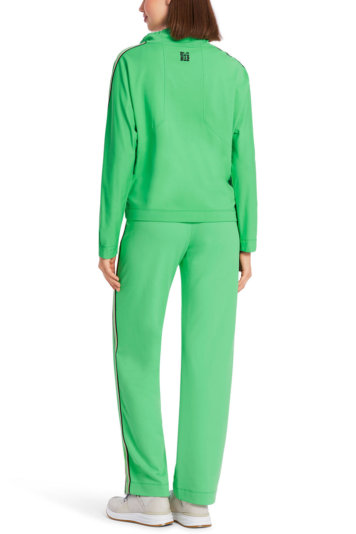 Marc Cain Sports WS 31.17 J51 543 New Neon Green Zip Front Jacket - Olivia Grace Fashion