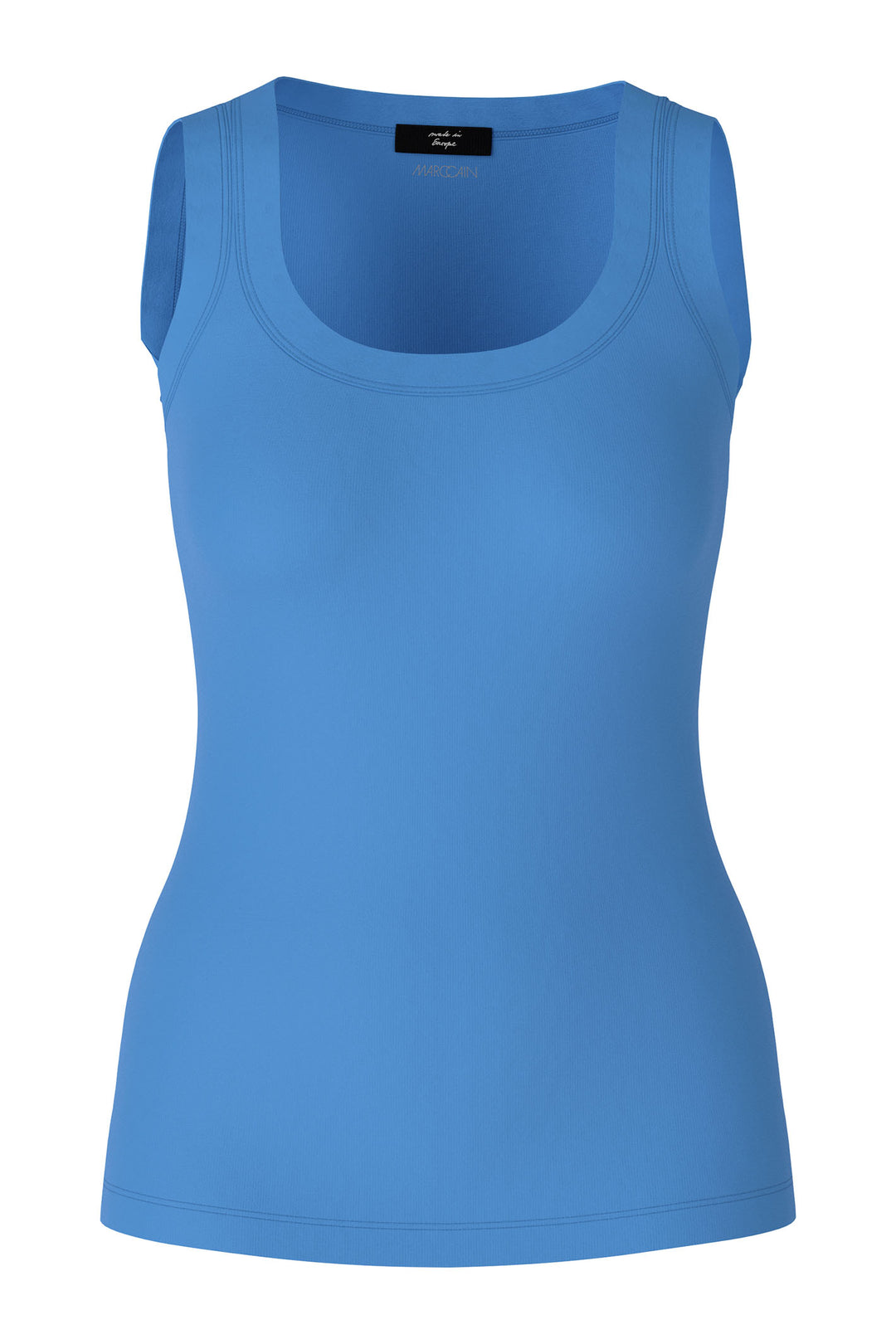 Marc Cain Sports WS 61.25 J50 363 Bright Azure Blue Vest Top - Olivia Grace Fashion