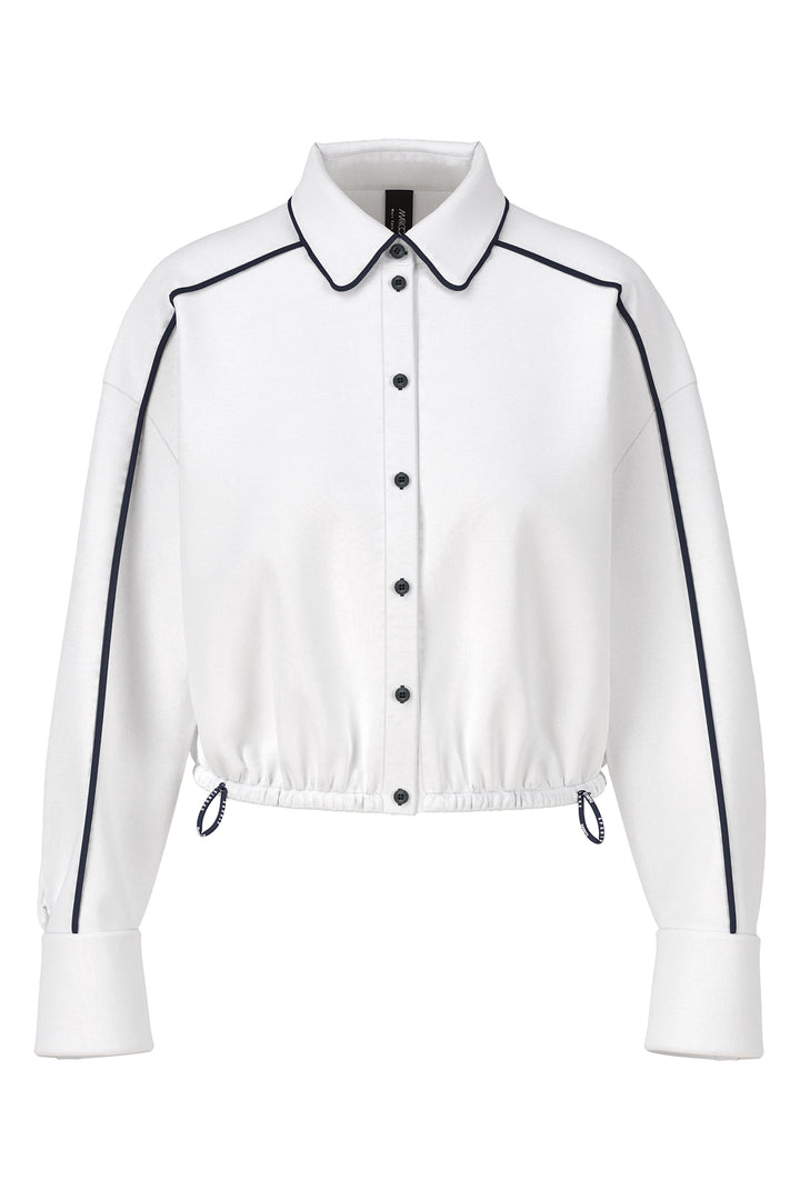 Marc Cain Sports ZS 51.08 W80 White Shirt 100 - Olivia Grace Fashion