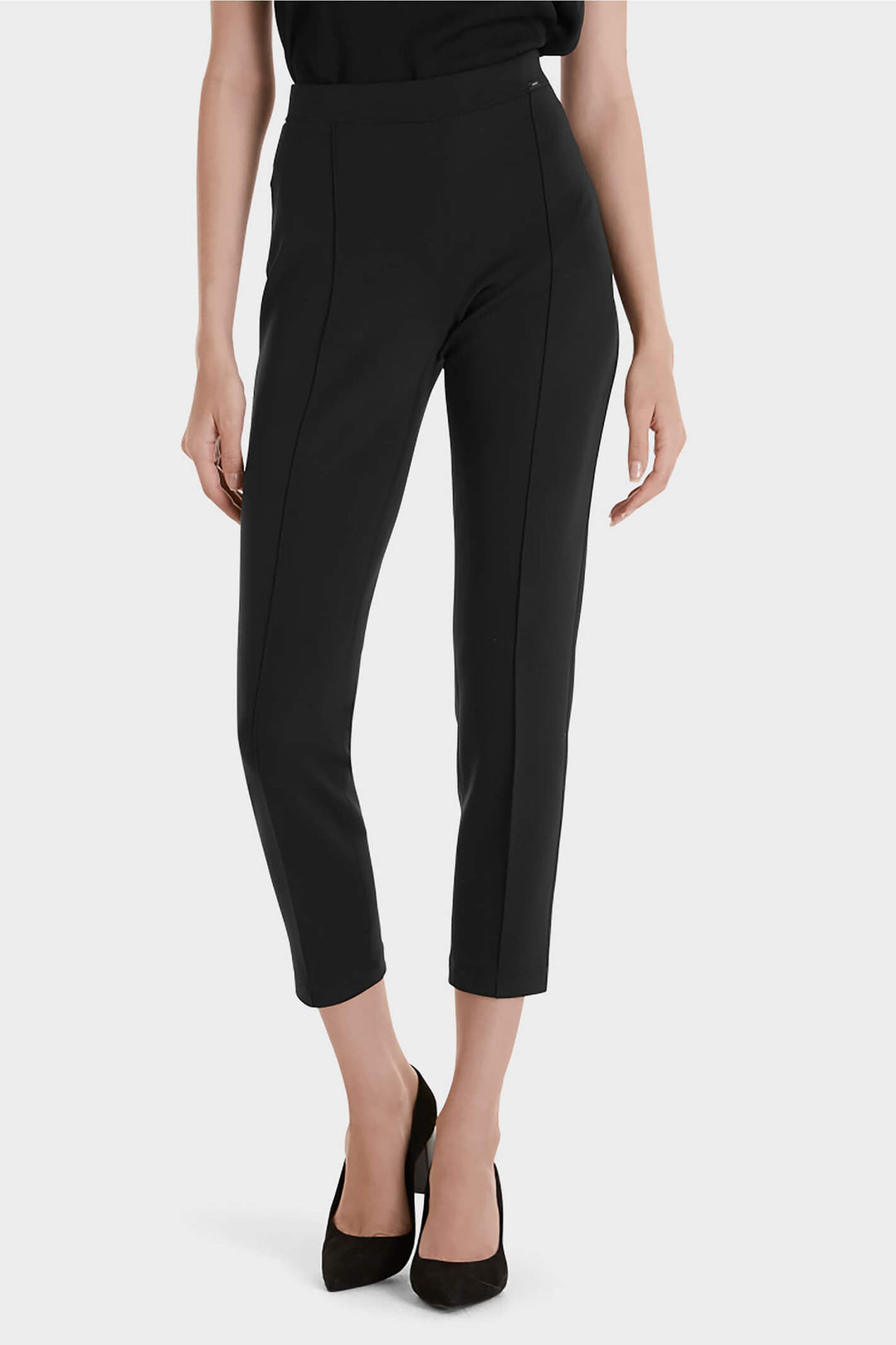 Marc Cain VP 81.01 J35 900 Sofia Black Slim Fit Trousers - Olivia Grace Fashion