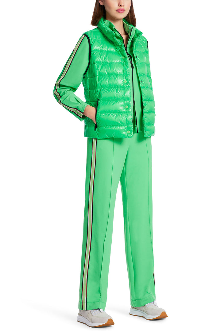 Marc Cain WS 37.01 W02 Green Padded Gilet - Olivia Grace Fashion