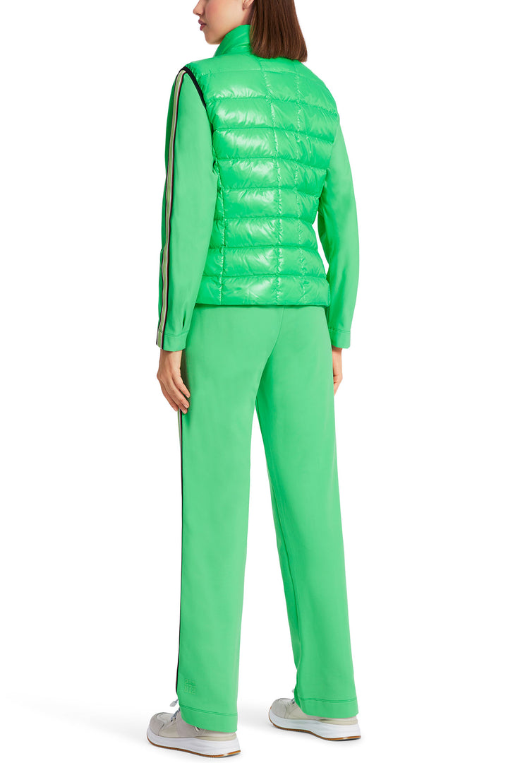 Marc Cain WS 37.01 W02 Green Padded Gilet - Olivia Grace Fashion
