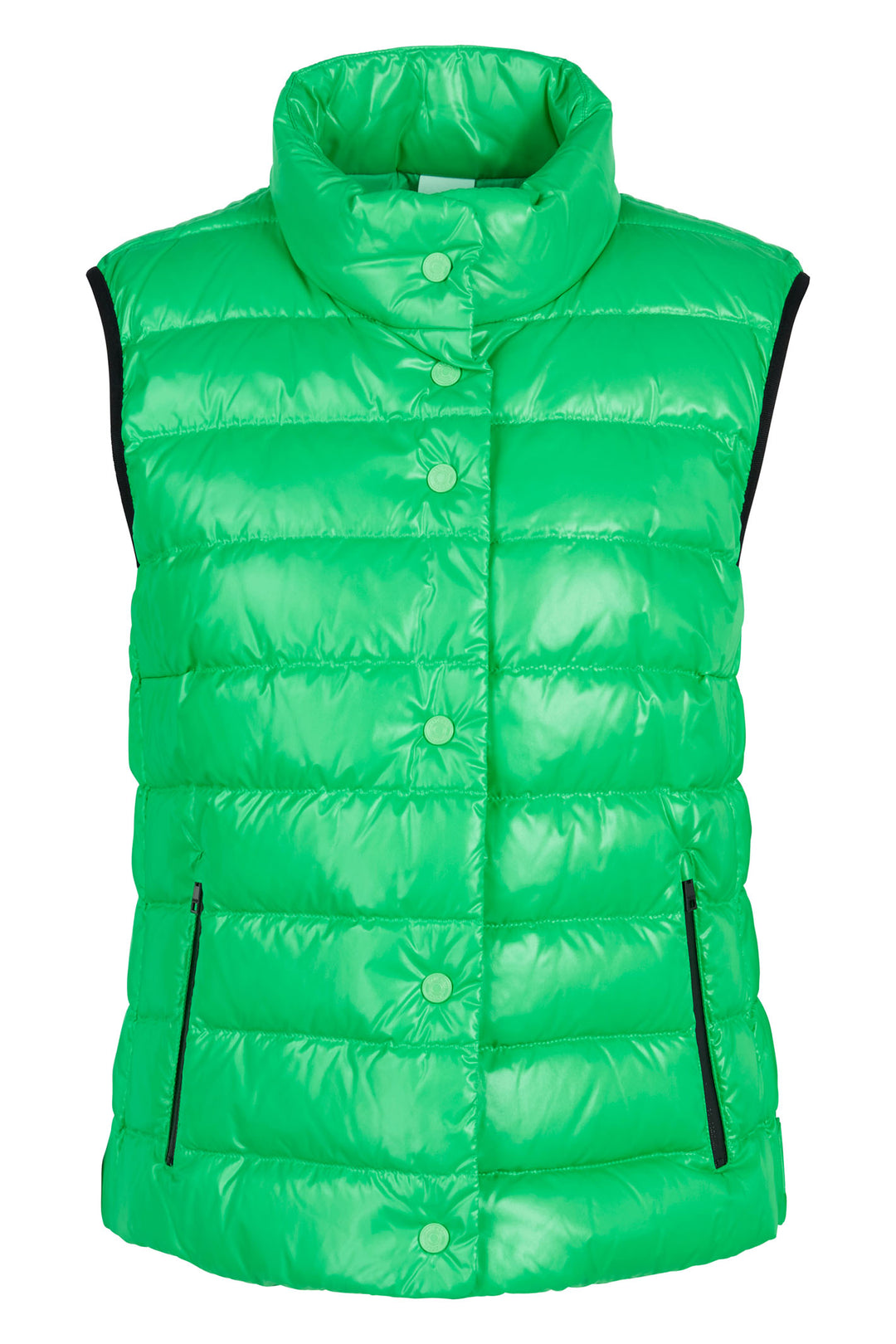 Marc Cain WS 37.01 W02 Green Padded Gilet - Olivia Grace Fashion
