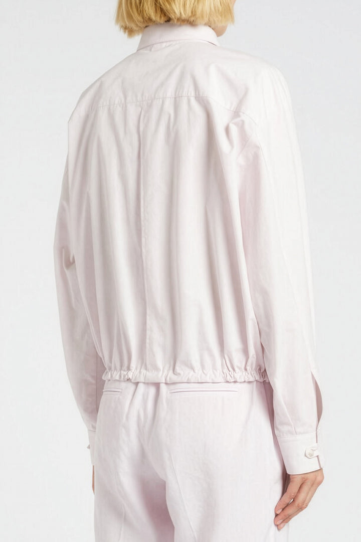 Marella Austero Pink Parachute Canvas Cotton Jacket 2613041065200