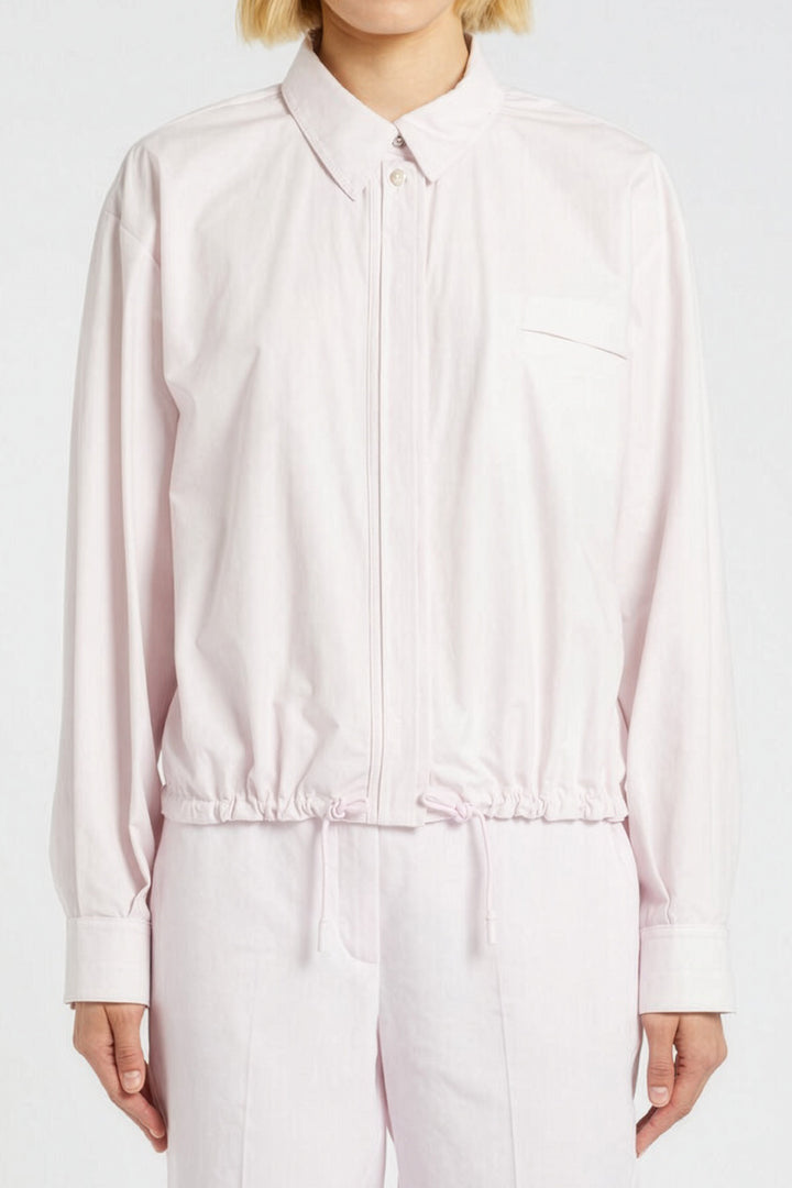 Marella Austero Pink Parachute Canvas Cotton Jacket 2613041065200