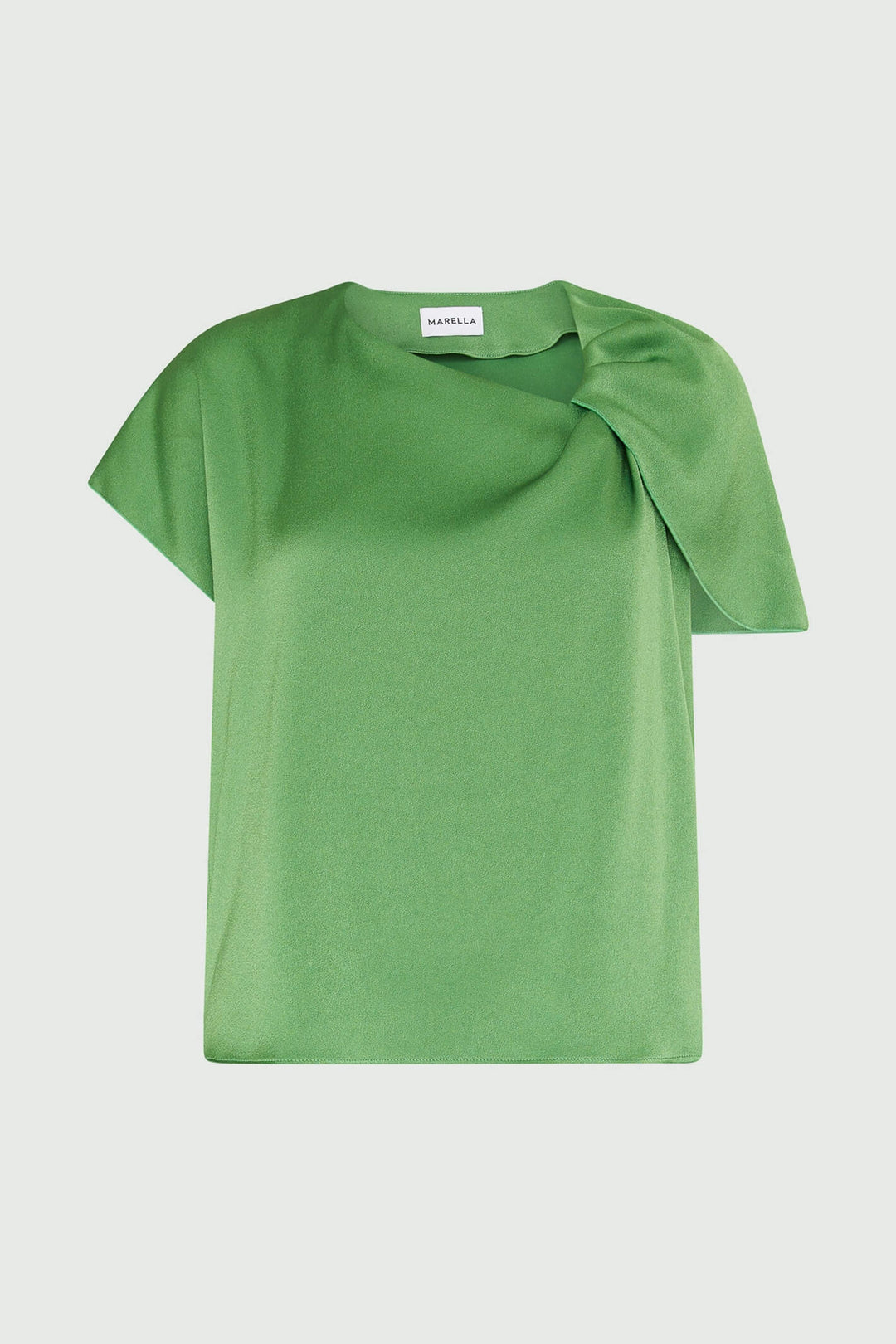 Marella Guelfo 2331160138200 Green Grass Blouse - Olivia Grace Fashion