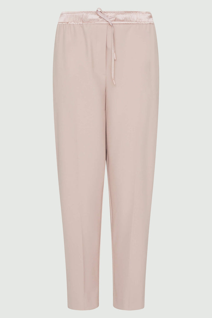 Marella Milva 2331360939200 Nude Pink Pull-On Trousers - Olivia Grace Fashion