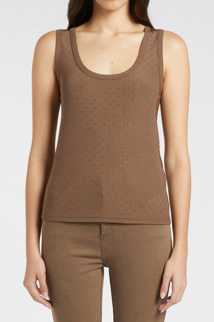 Marella MLMORATA 2613941015200 Brown Vest Top