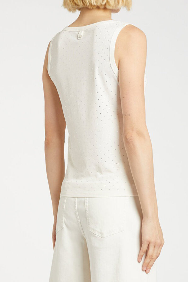 Marella MLMORATA 2613941015200 Cream Vest Top