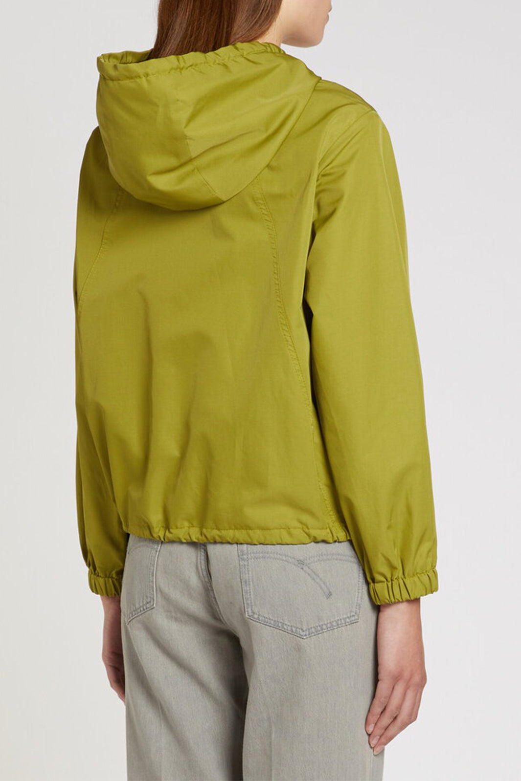 Marella MLSZUCCA Green Hooded Raincoat 2613021014200