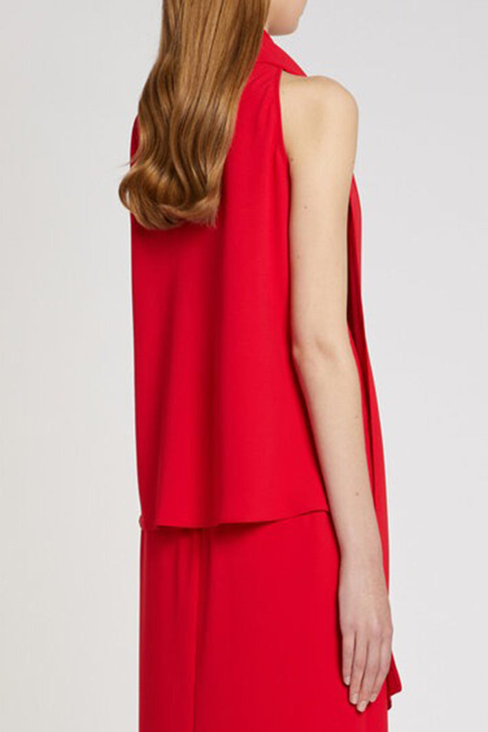 Marella MLTDALMATA Red Sleeveless Top 2613161023200