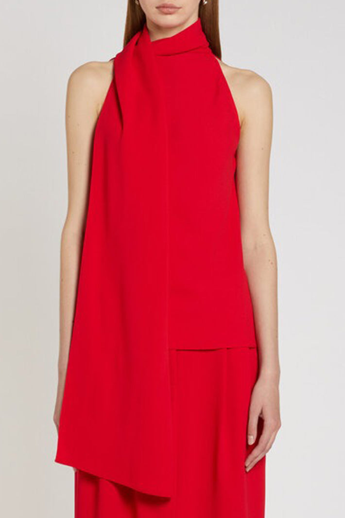 Marella MLTDALMATA Red Sleeveless Top 2613161023200