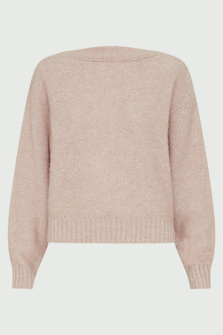 Marella Uragano 2333661739200 Natural Beige Boat Neck Jumper - Olivia Grace Fashion