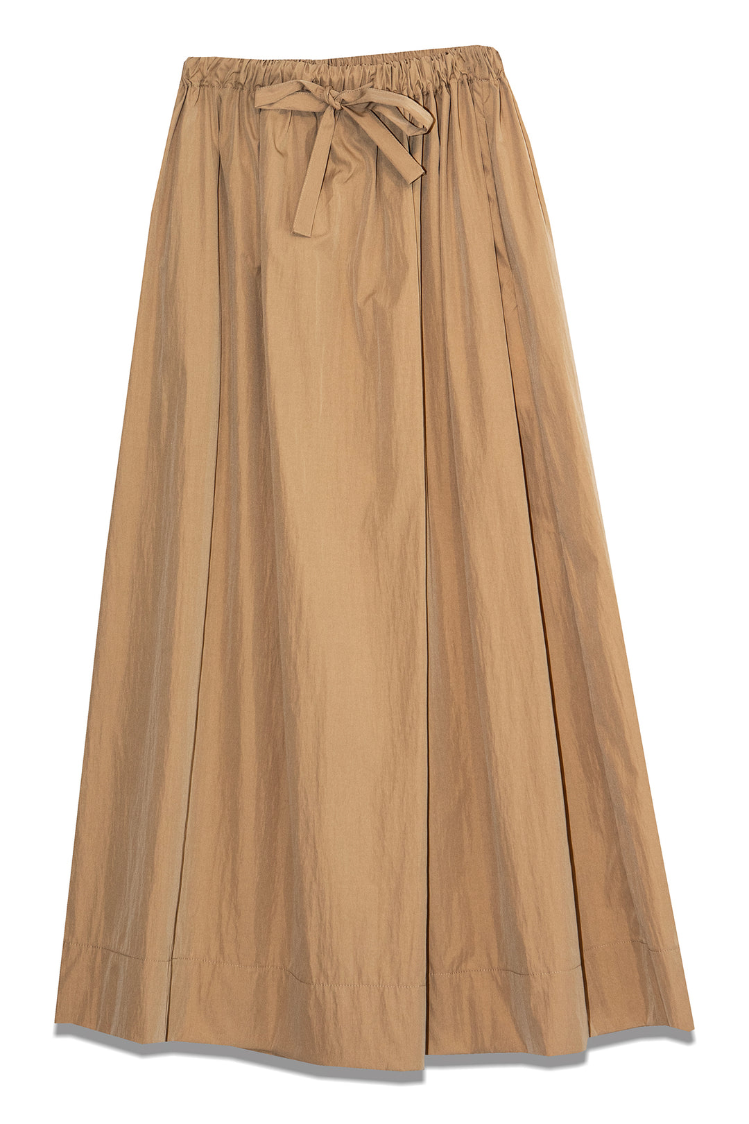 Milla 1152004 Gold Long Drawstring Skirt