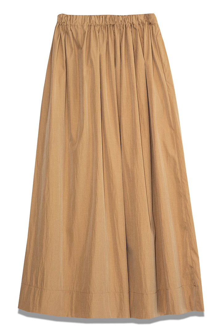 Milla 1152004 Gold Long Drawstring Skirt