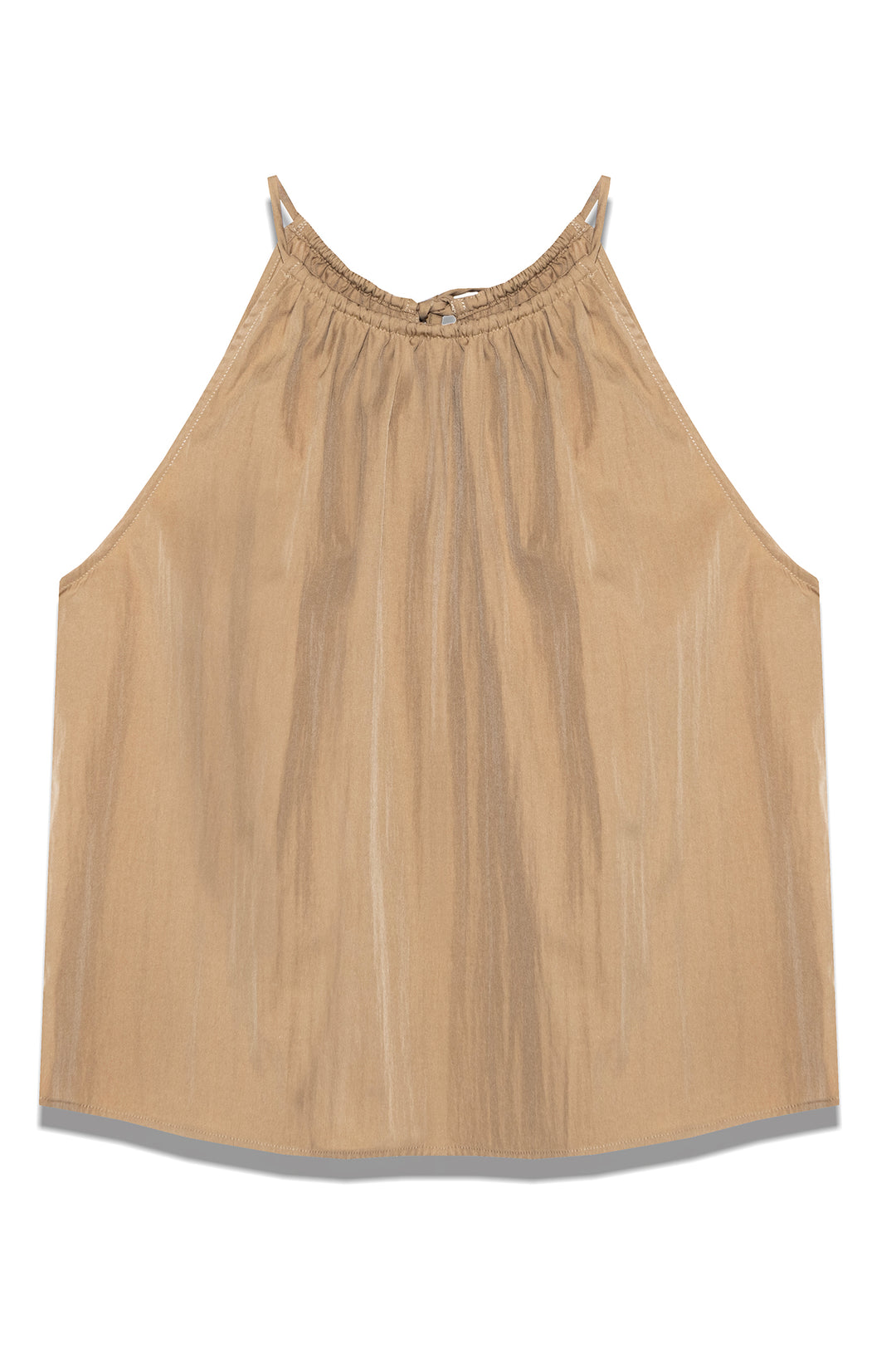 Milla 1154099 Gold Gather Halterneck Top