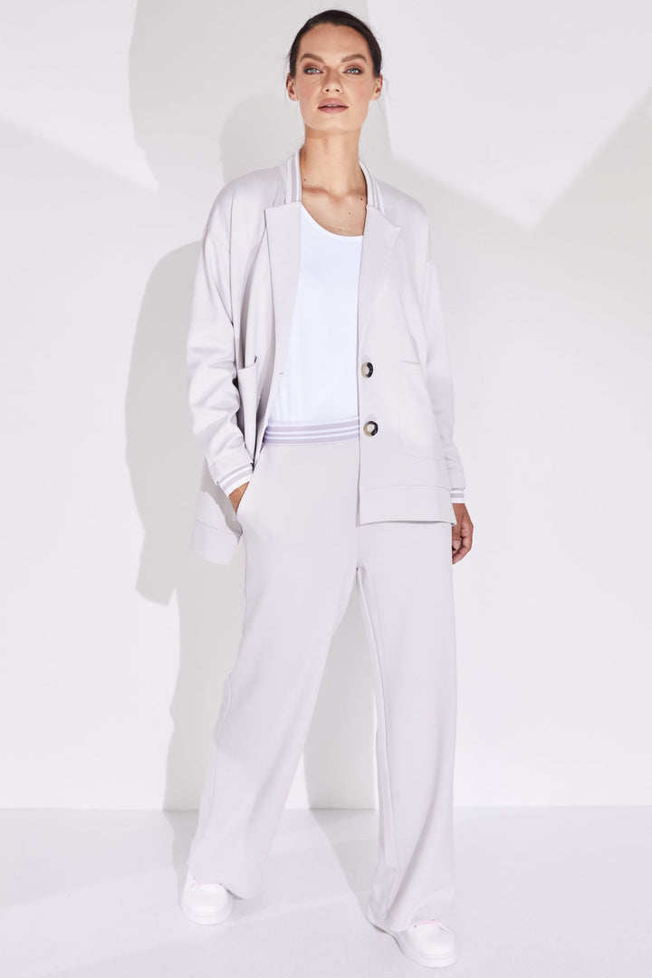 Naya NAS24182 Sand Jersey Blazer Jacket - Olivia Grace Fashion