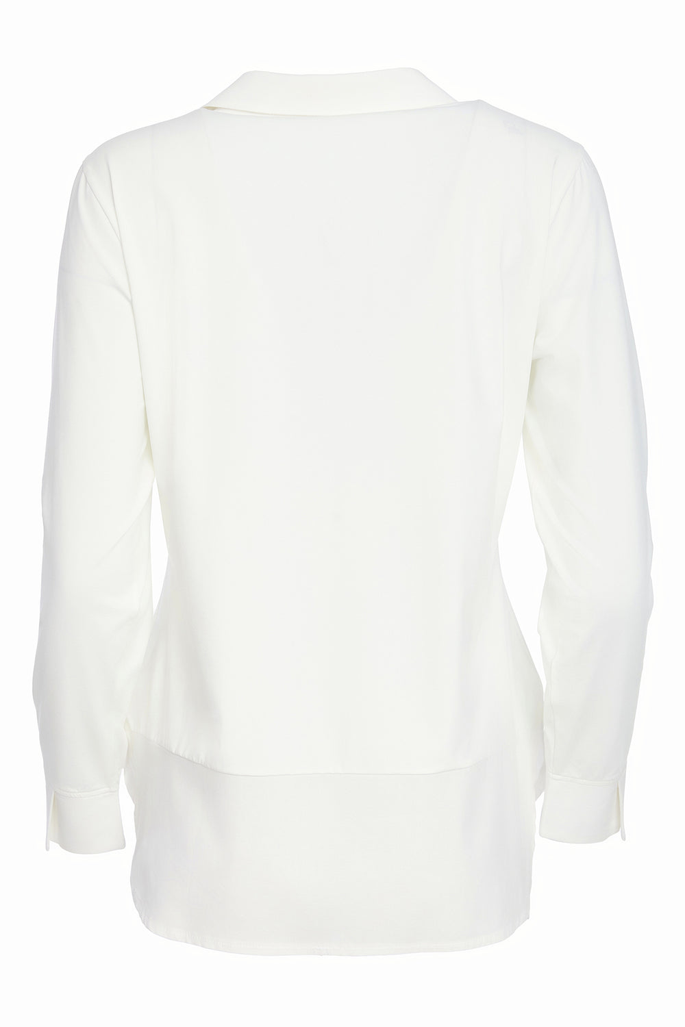 Cream top on a white background