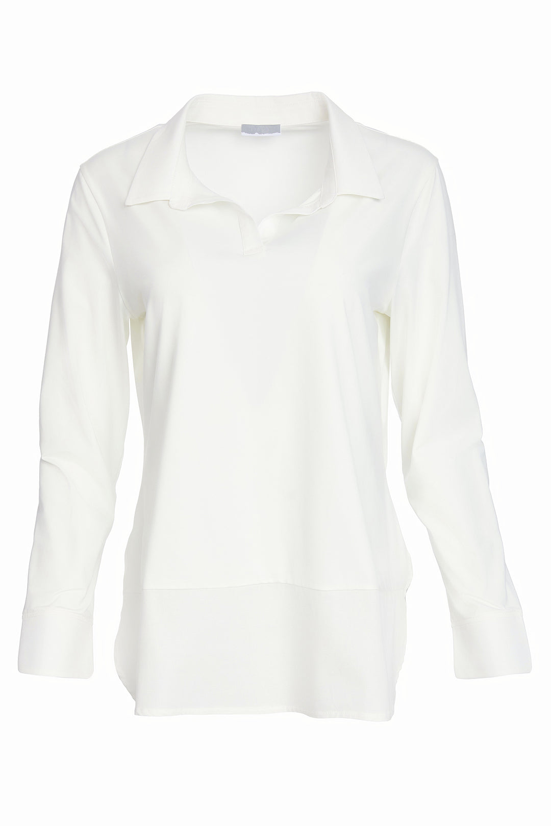 Cream top on a white background