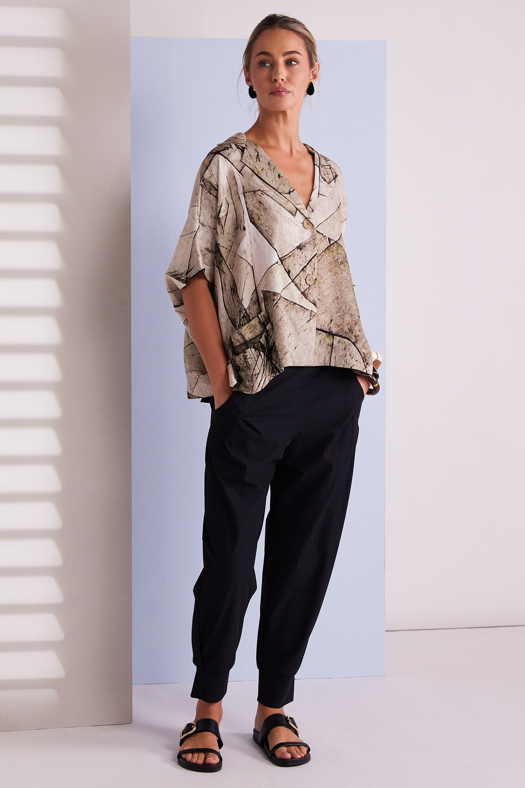 Naya NPA26101 French Blue Cuff Trousers