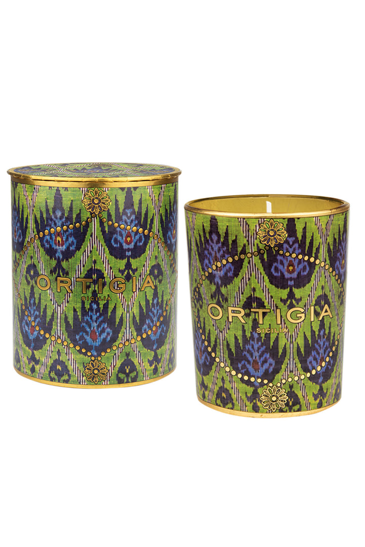 Ortigia Sicilia Bergamotto Decorated Candle Small - Olivia Grace Fashion