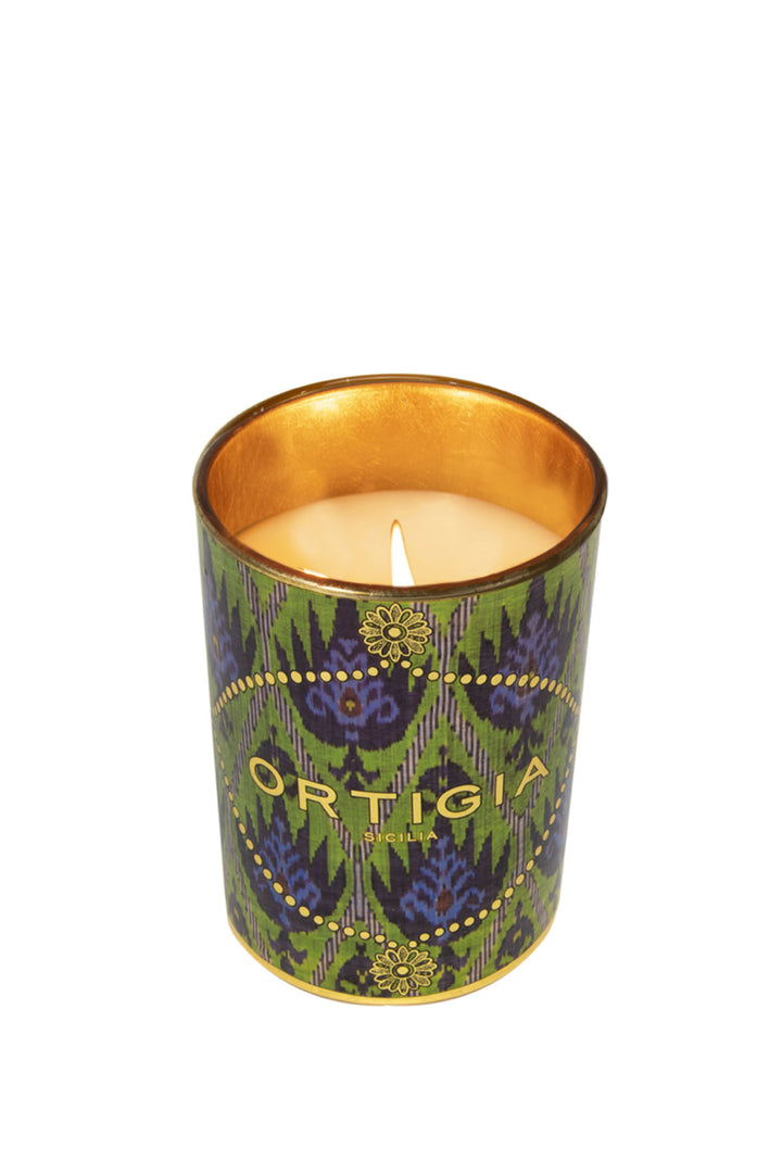 Ortigia Sicilia Bergamotto Decorated Candle Small - Olivia Grace Fashion