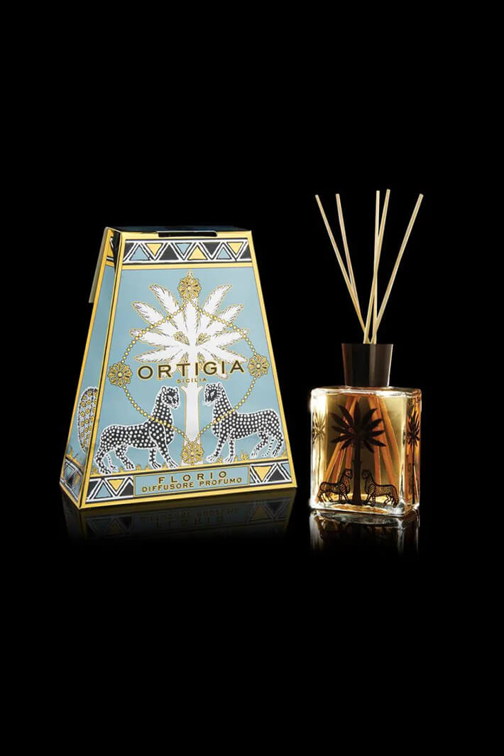 Ortigia Sicilia Florio Diffuser Palma 100ml - Olivia Grace Fashion