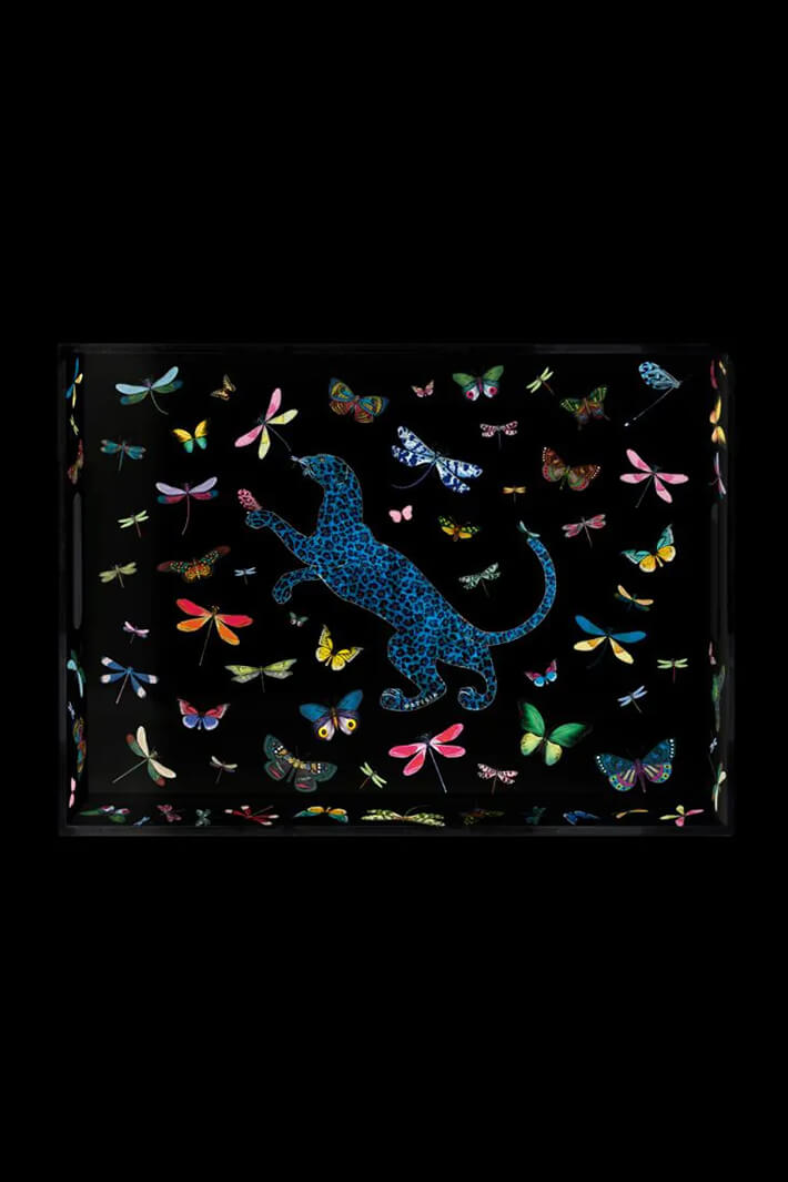 Ortigia Sicilia Rectangle Tray Dragonflies - Olivia Grace Fashion