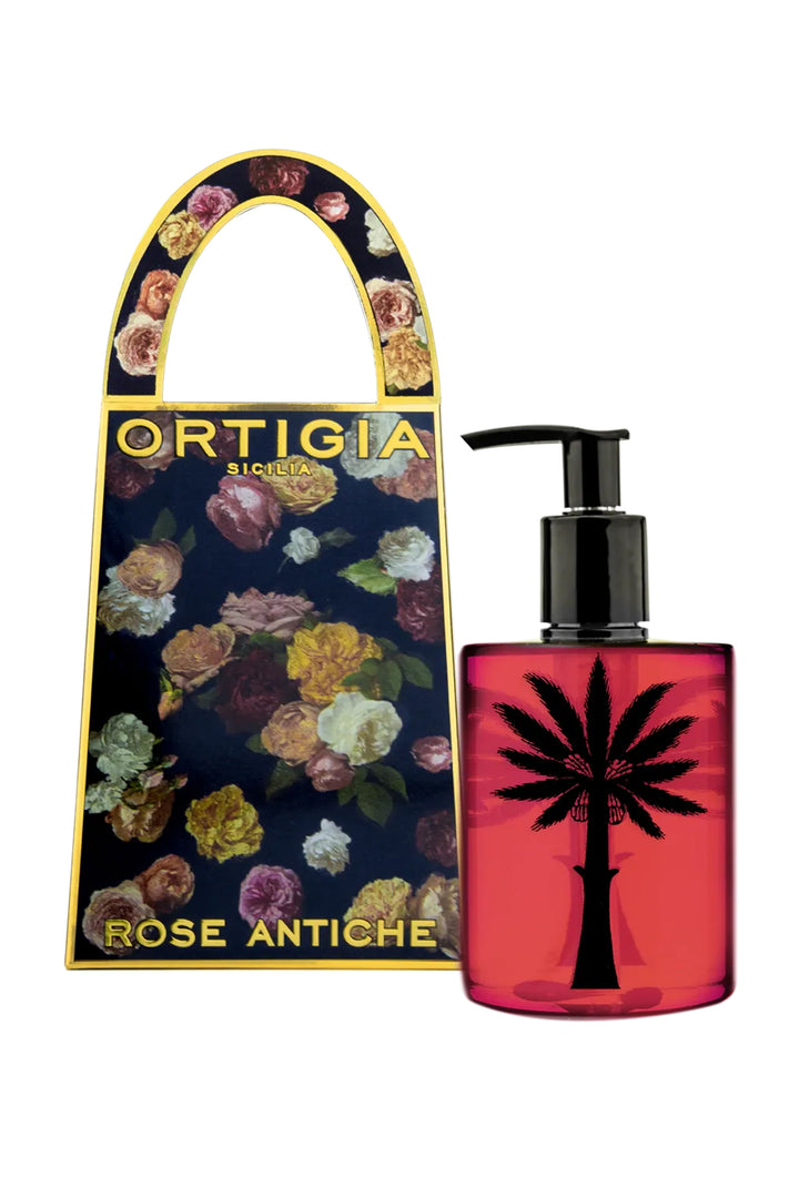 Ortigia Sicilia Rose Antiche Liquid Soap 300ml