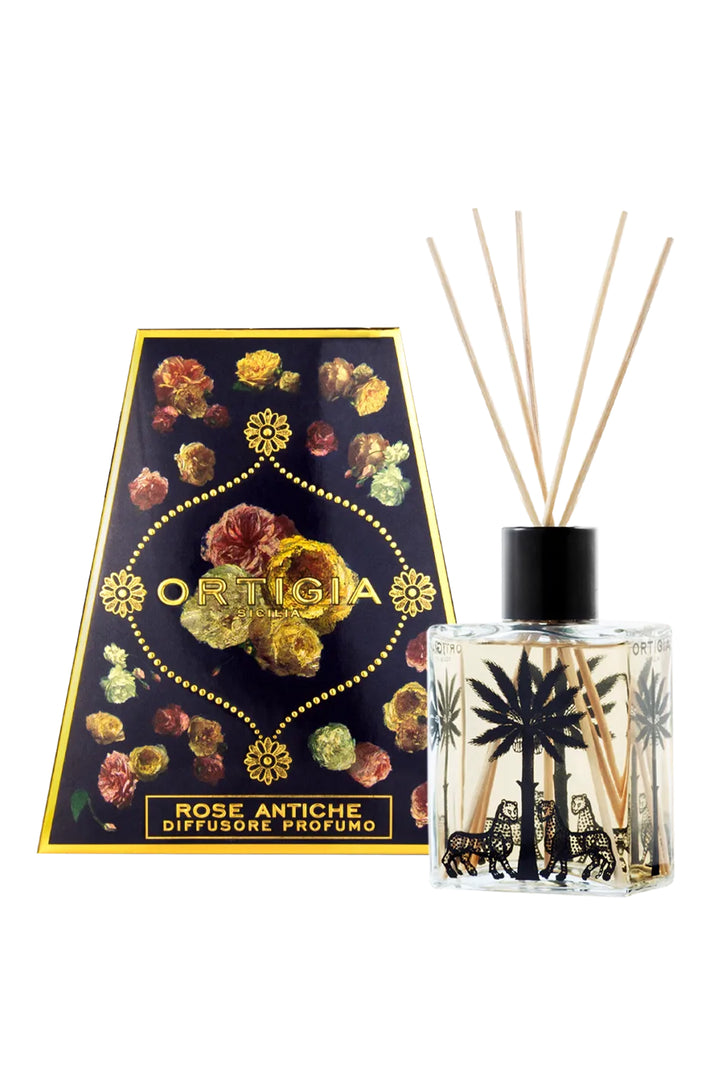 Ortigia Sicilia Rose Antiche Perfume Diffuser 100ml Palma