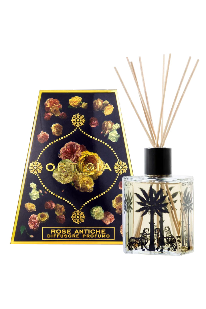 Ortigia Sicilia Rose Antiche Perfume Diffuser Palma 200ml