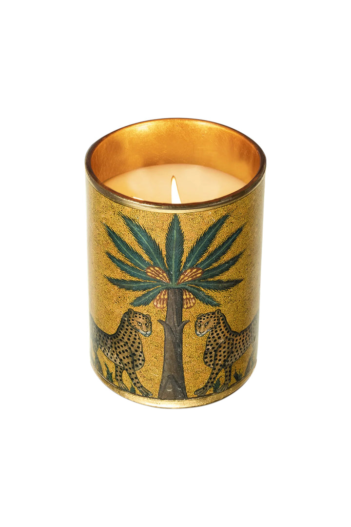 Ortigia Sicilia Zagara Round Decorated Candle 150g