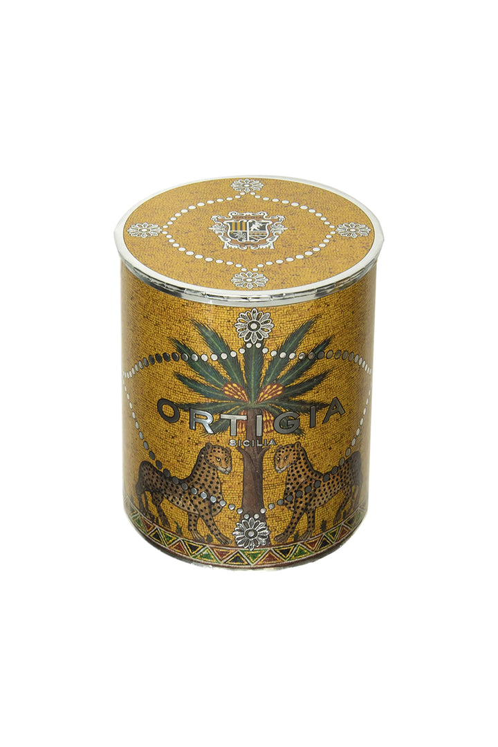 Ortigia Sicilia Zagara Round Decorated Candle 150g