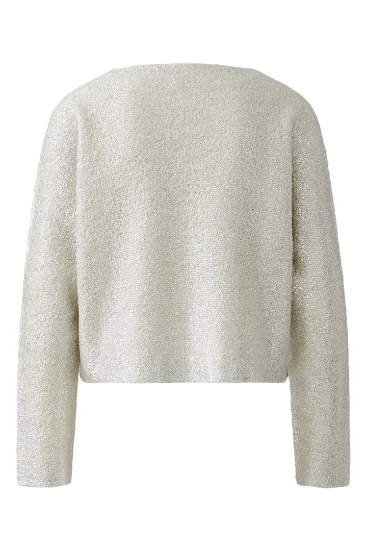 Beige sweater on a white background