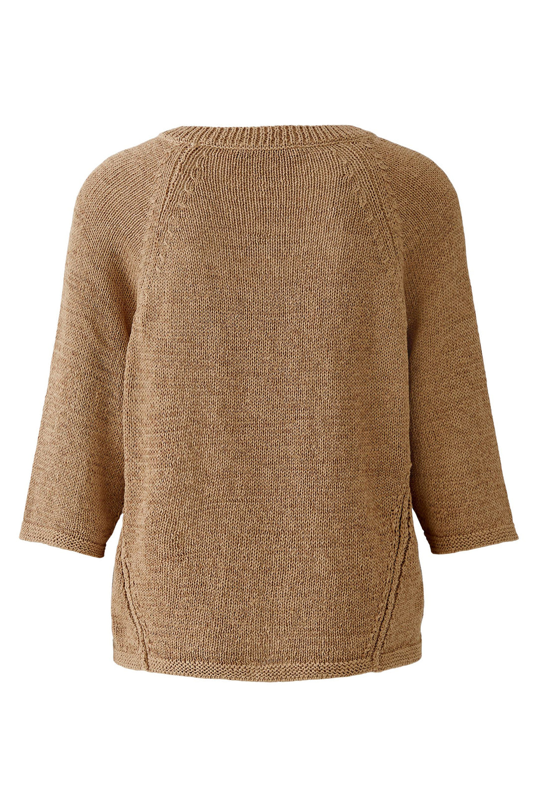 Oui 93703 Tan Jumper V-Neck Aurora 7578 - Olivia Grace Fashion