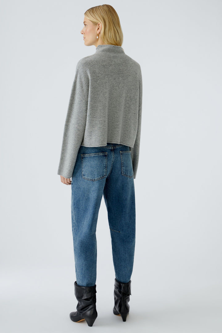 Oui 94340 5400 Blue Denim Barrel Jeans