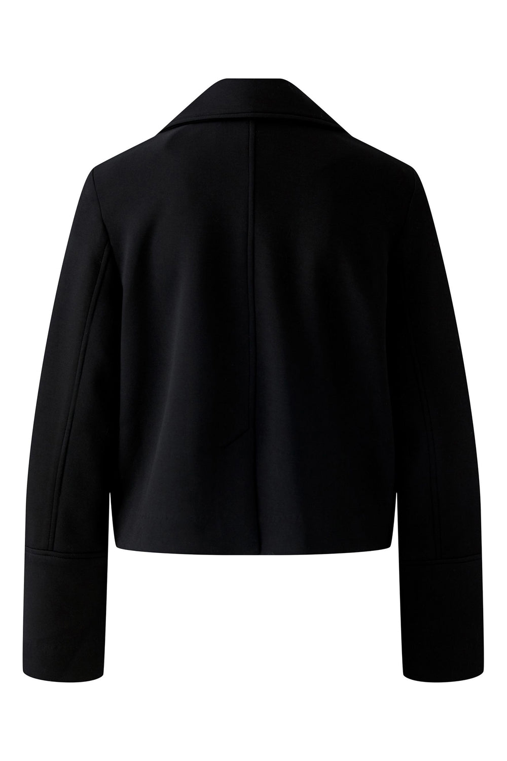 Oui 94352 Black Double Breasted Jacket 9990 - Olivia Grace Fashion