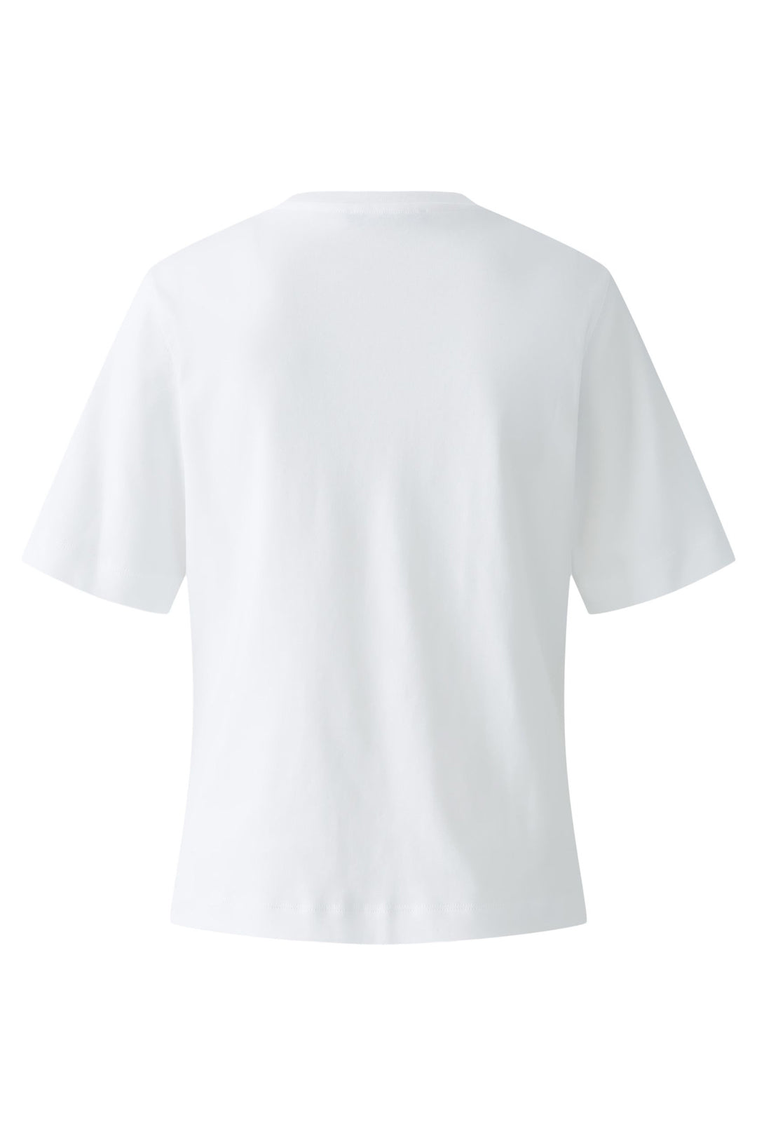 White t-shirt on a white background