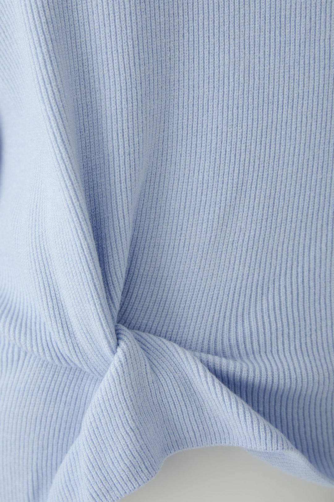 Oui 95968 Light Blue Ribbed Jumper 5060