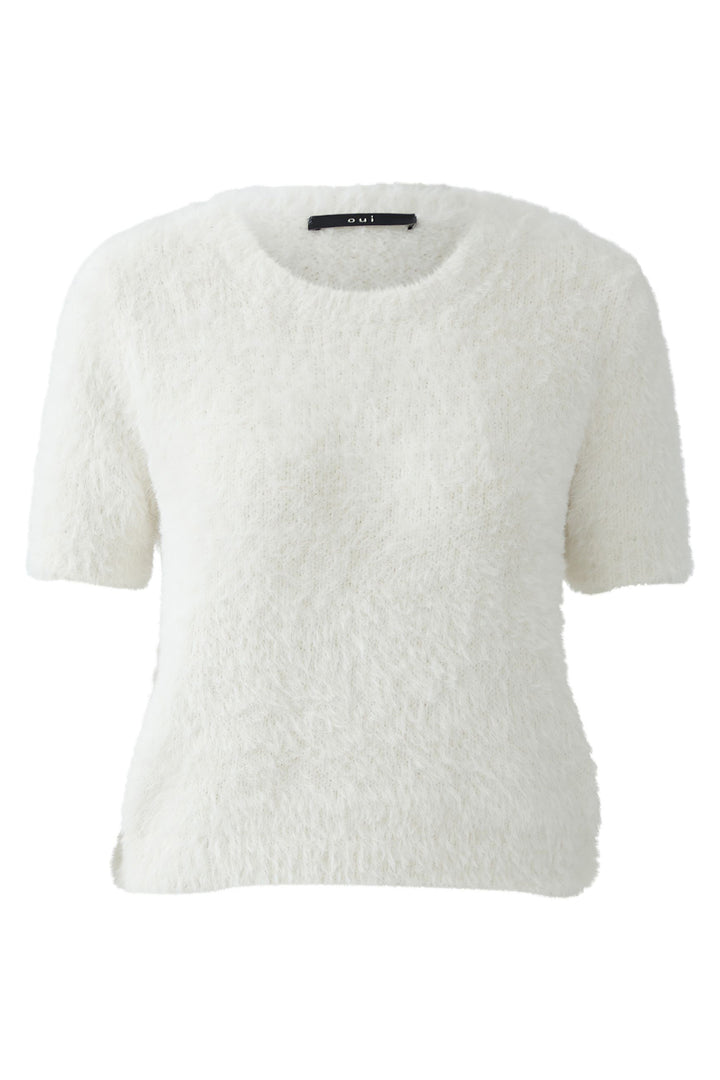 Oui 95970 Gardenia Cream Jumper 1018