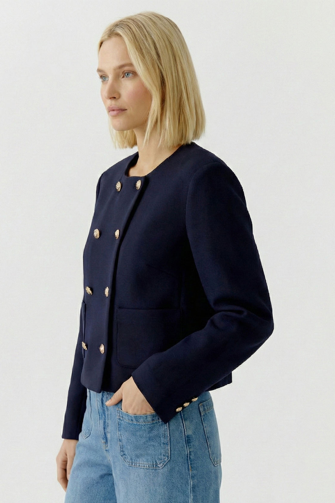 Oui 96341 Navy Scuba Jacket
