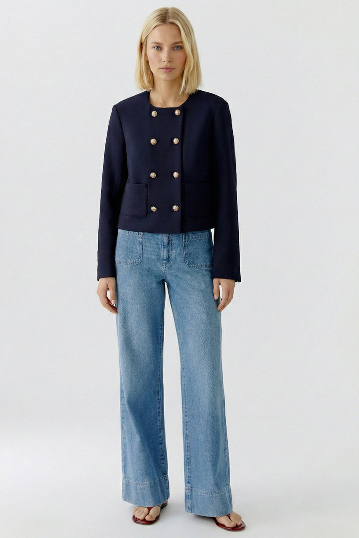 Oui 96341 Navy Scuba Jacket