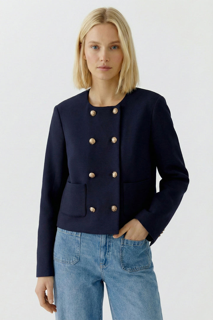 Oui 96341 Navy Scuba Jacket