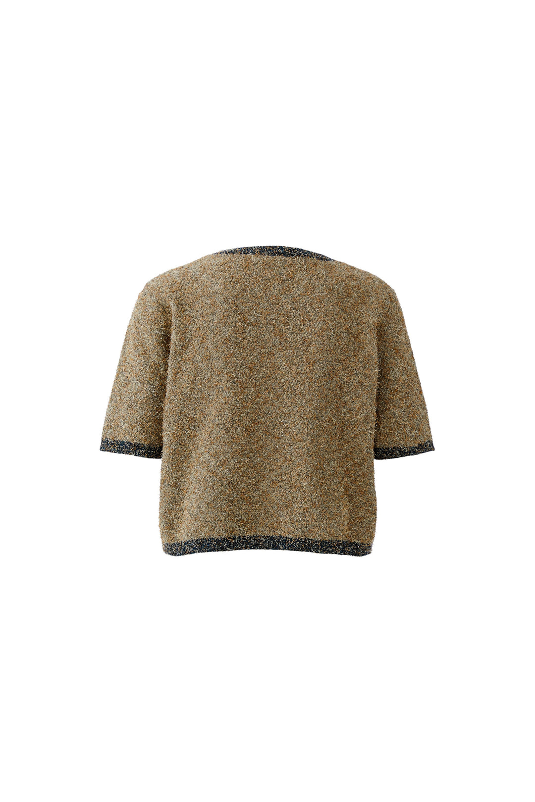 Oui 96492 Camel Blue Short Sleeve Jumper 0755