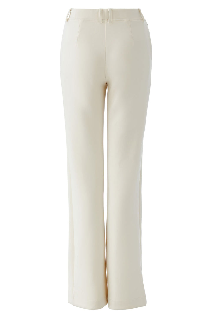 Oui 96564 Whitecap Cream Pull-On Trousers 1088