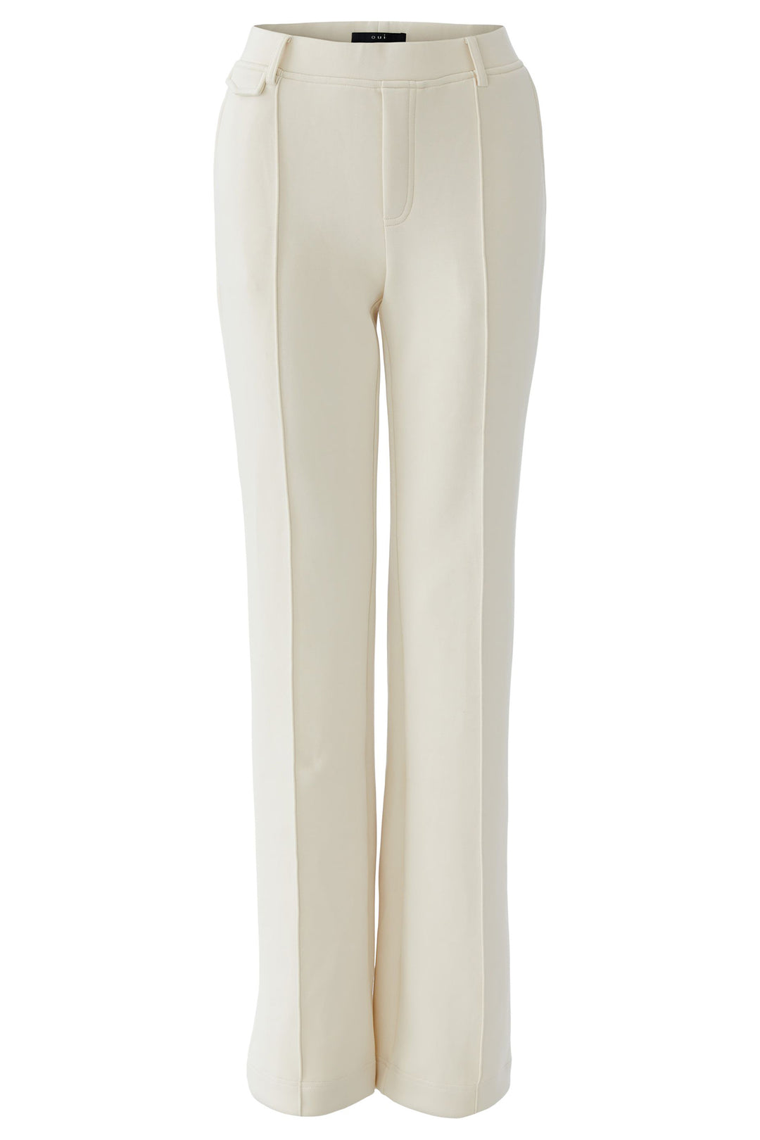 Oui 96564 Whitecap Cream Pull-On Trousers 1088