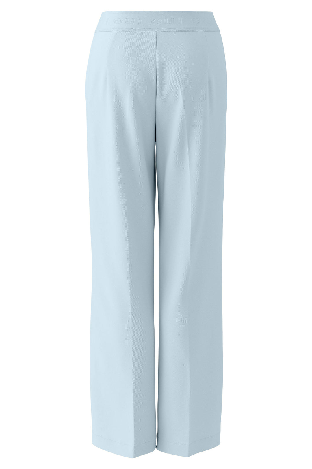 Oui 96566 Lacy Celestial Blue Pull on Trousers