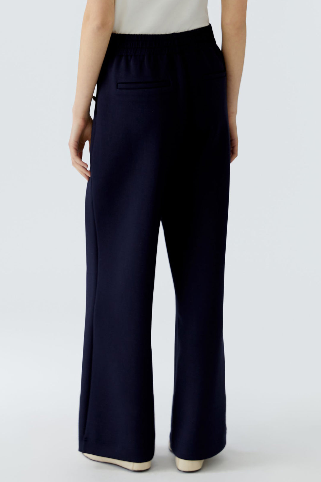 Oui 96568 Dark Navy Blue Trousers 5742